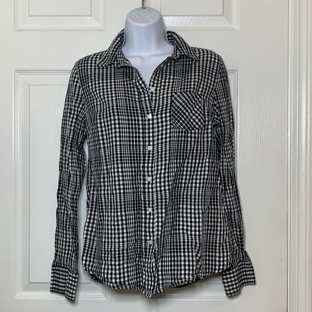 Merona flannel top  size S